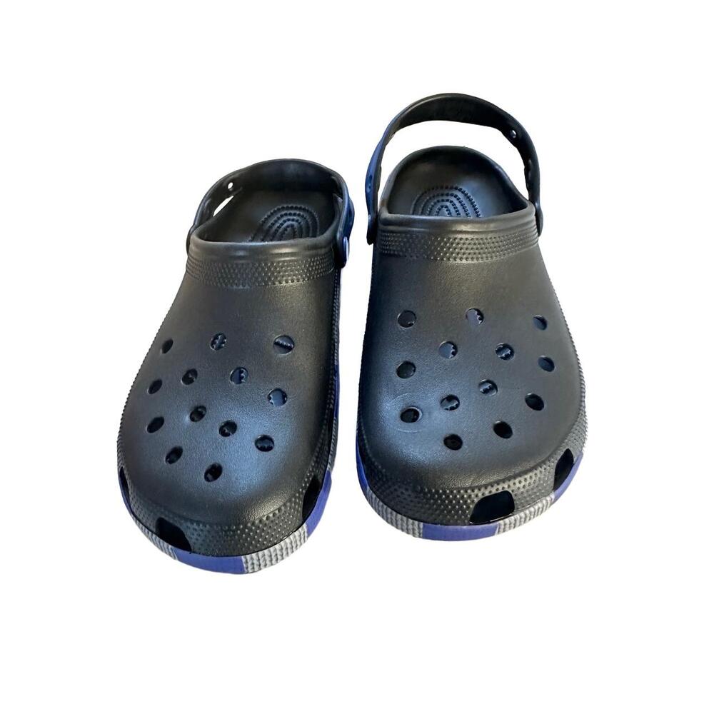 Crocs x Harry Potter RavenClaw M10 W12 Black Blue Clog-Style Adjustable Strap